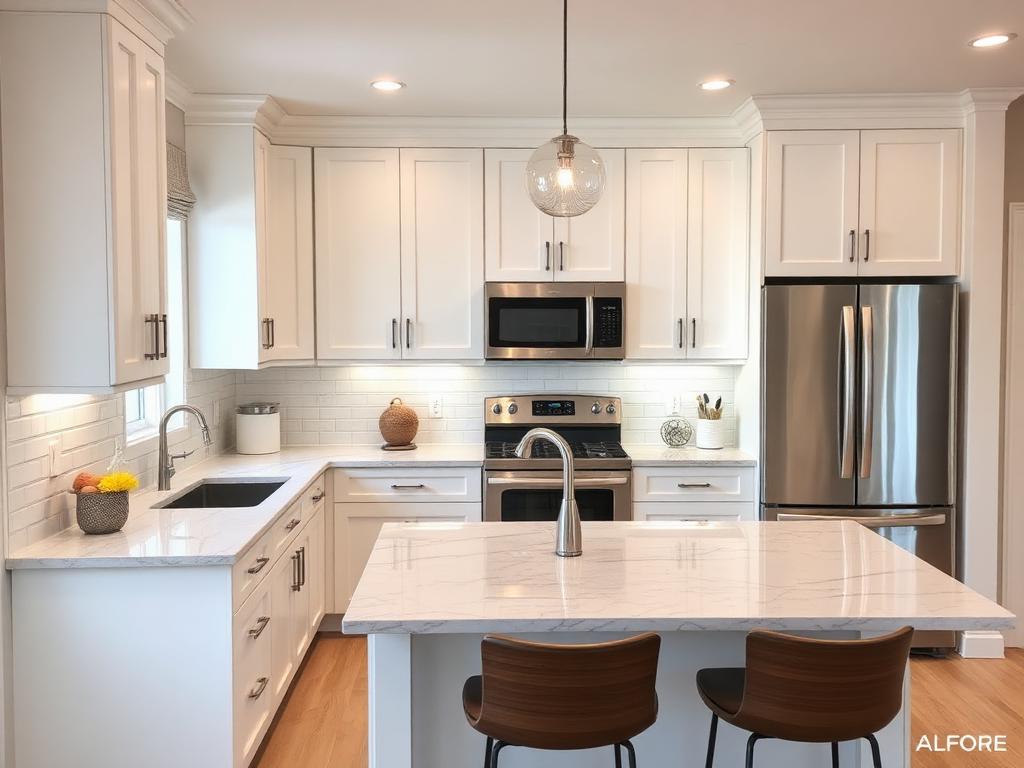 Remodel — Full kitchen refresh by a SolidLine TX pro